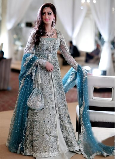Elegant Chiffon Wedding Heavy Embroidered Dress Chiffon Heavy Emroidery Dupatta 3 Pec Suit UnStitched (ST160)