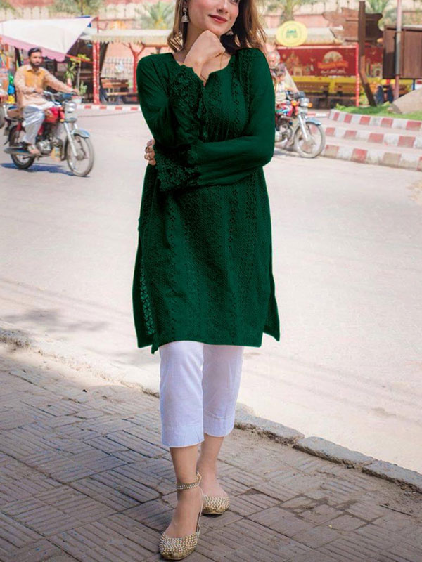 Lawn Chicken Karri Heavy Embroidered Dress 2 Pec Suit (Unstitched) (ST277)